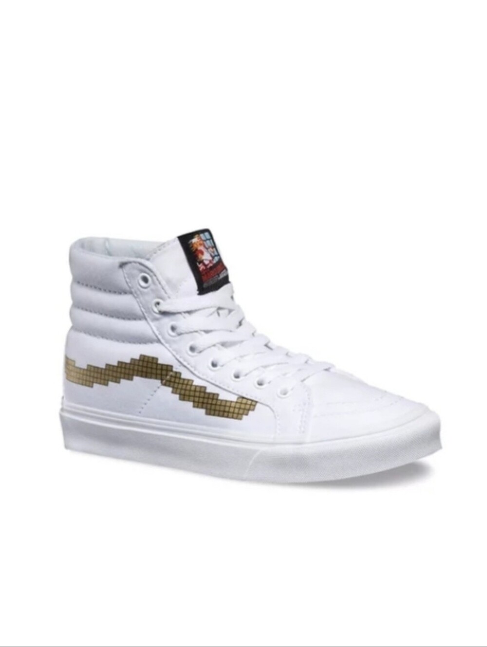 Vans NWT Sk8 Hi Slim Super Mario Nintendo Console/Gold Shoes